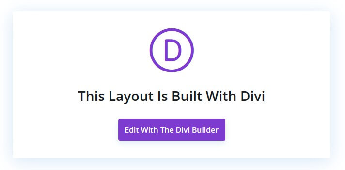 divi builder editor
