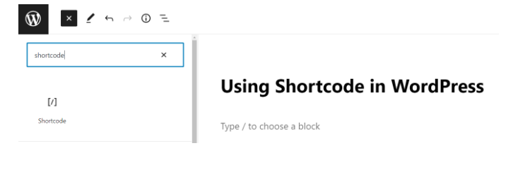 How to Add a Shortcode in WordPress- Add a shortcode in WordPress